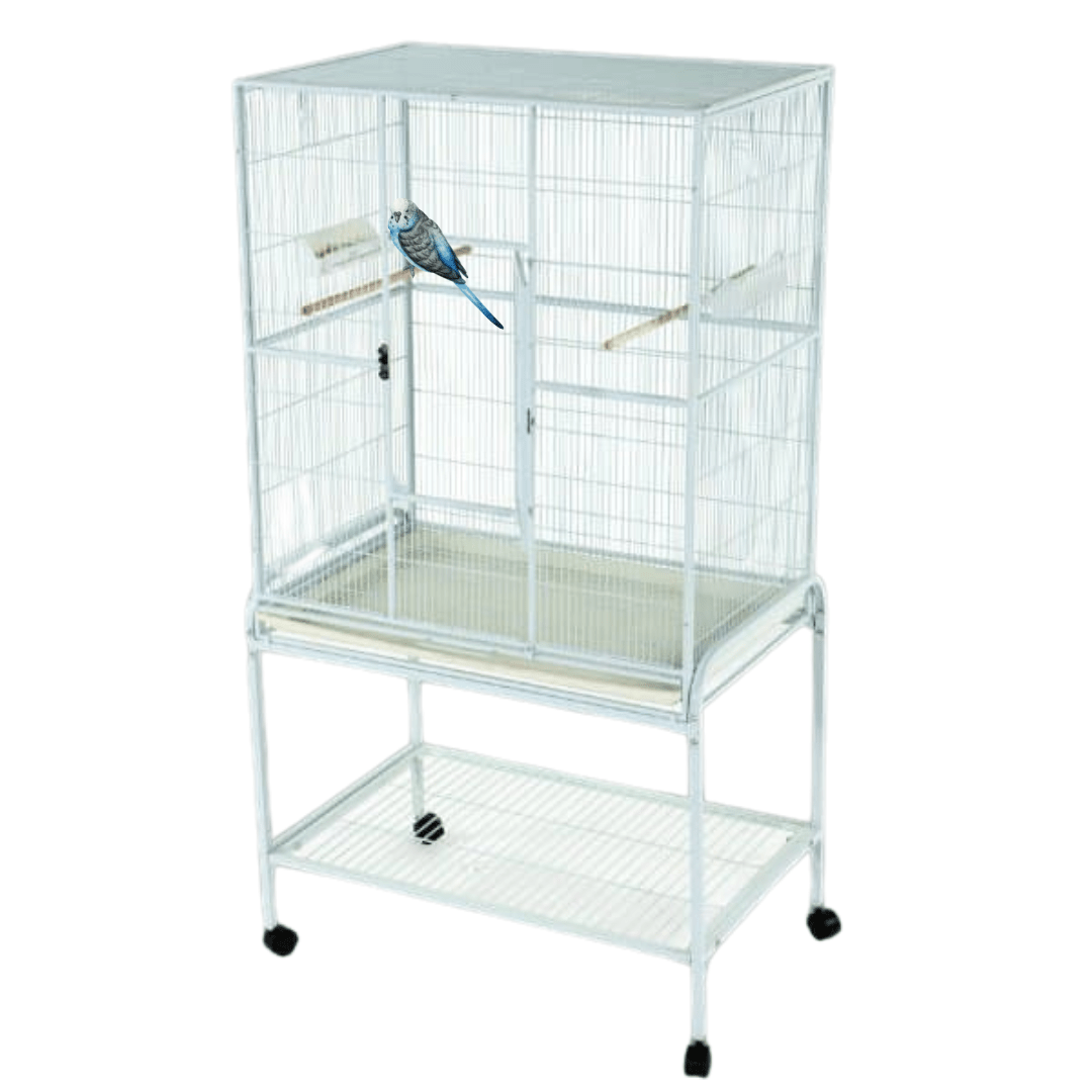 A & E Cages Co Bird Cages & Stands Flight Cage & Stand with Double Front Door 32"x21"