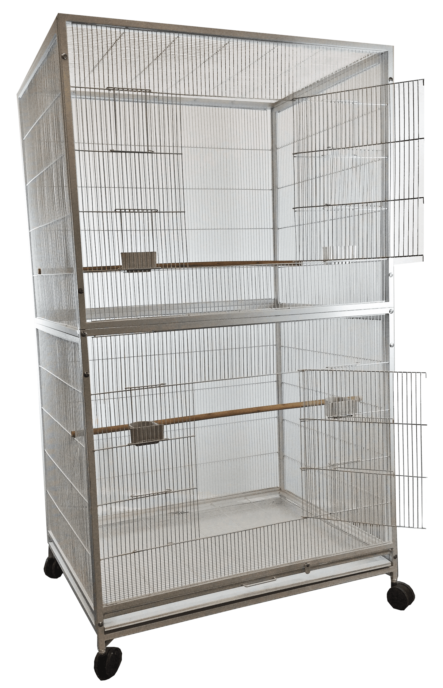 A & E Cages Co Bird Cages & Stands White Extra Large Flight Cage 40"x30"x72"