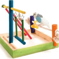 Penn-Plax Bird Life Bird Gyms & Playstands X-small Wood Bird Playpen