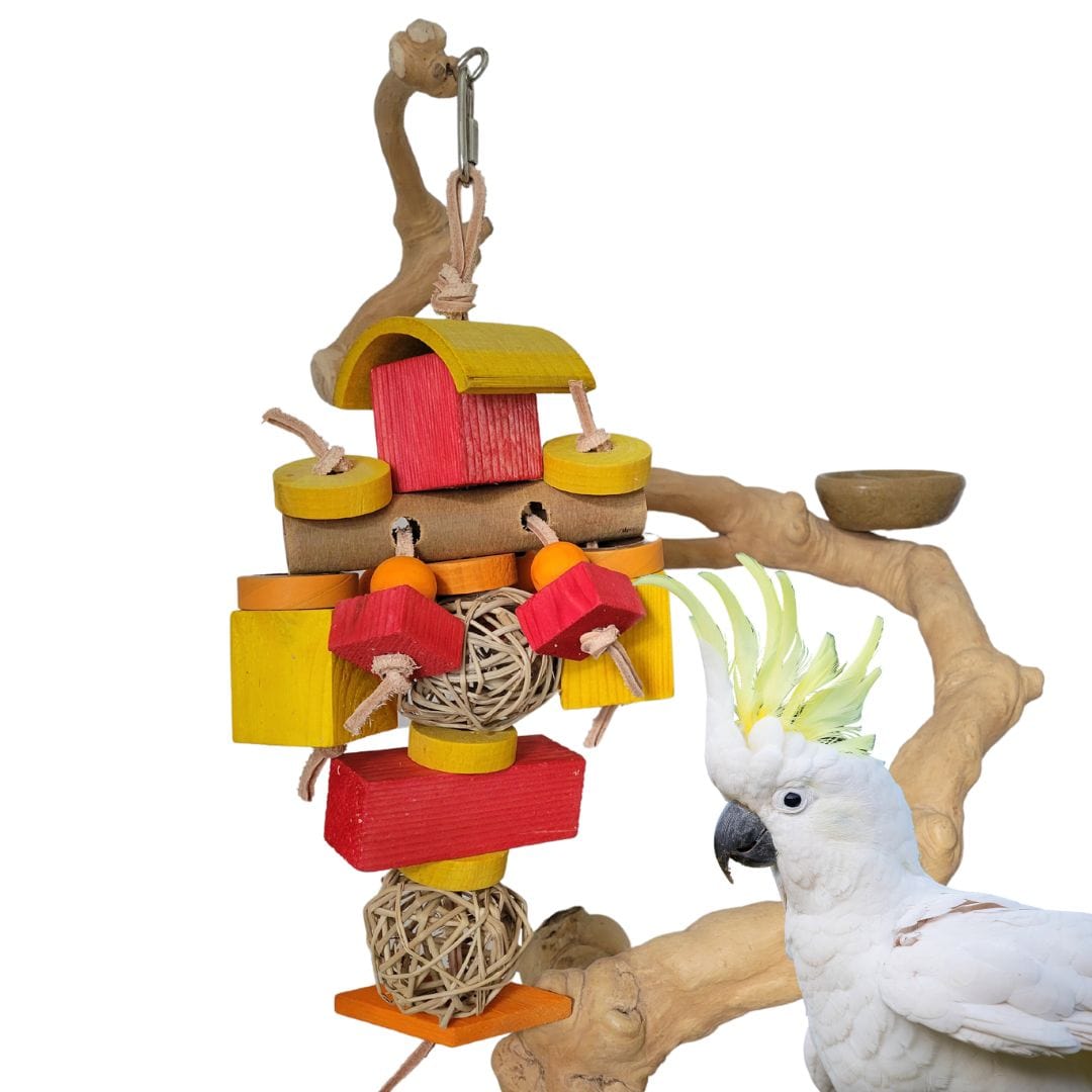 Bamboo Breeze Bird Toy Enrichment For Large Parrots Alex s Bird Kingdom Bamboo Breeze Bird Toy Enrichment For Large Parrots Alex s Bird Kingdom
