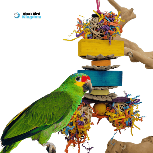 Alex Bird Toys Bird Toys Feathered Foraging Adventure Bird Toy