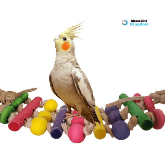 Alex Bird Toys Bird Toys Feathered Friend Fun Bridge for Small Birds
