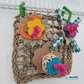 Alex Bird Toys Bird Toys Feathered Oasis Activity Wall Bird Toy