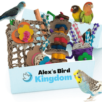 Alex Bird Toys Bird Toys Petite Parrot Enrichment Kit – For Budgies, Parrotlets, and Lovebirds