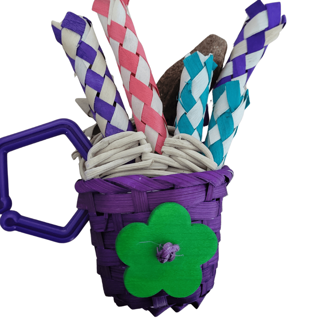 Alex Bird Toys Bird Toys Surprise Basket Foraging Bird Toy