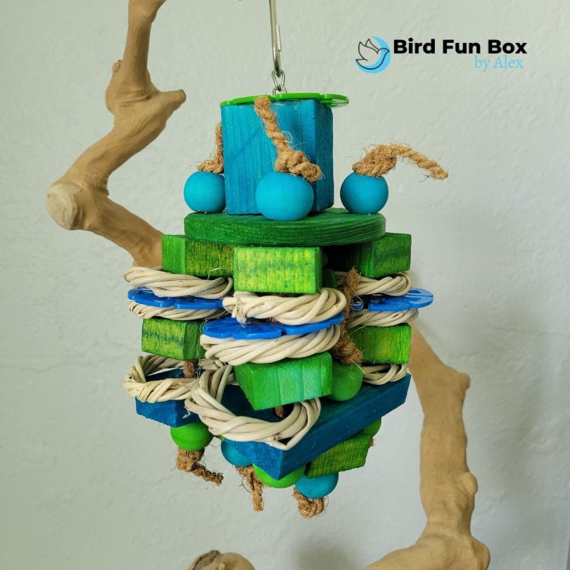 Alex's Bird Kingdom Bird Toys Bird Fun Box by Alex - Big - Monthly Subscription Box