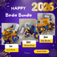 Alex's Bird Kingdom Bird Toys Happy 2026 Birdie Bundle