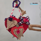 Alex's Bird Kingdom Hearts & Chews Bird Toy – Handmade Toy for Medium Birds