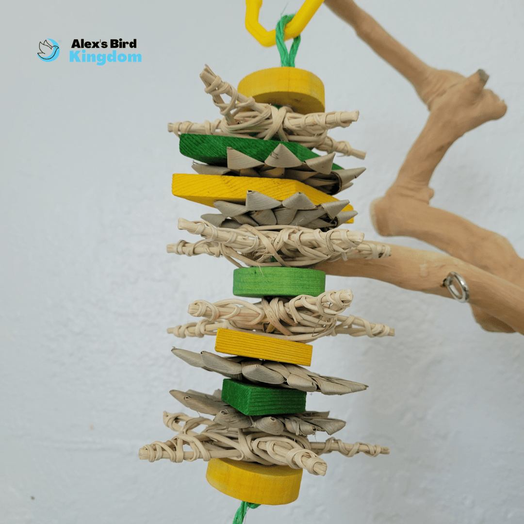 Super Bird Creations Bird Toys Balsa Bot Bird Toy