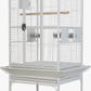 A & E Cage Bird Cages & Stands White DomeTop Cage 24"x22"x61"