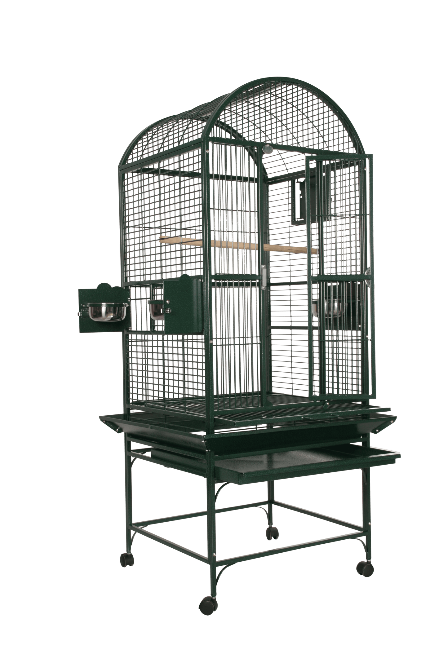 A & E Cage Co Bird Cages & Stands Green DomeTop Cage 24"x22"x61"