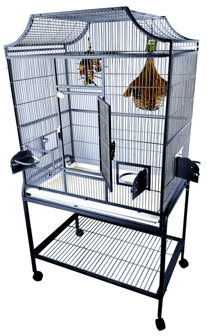A & E Cage Co Blue Elegant Flight Cage 32''x21''x61''