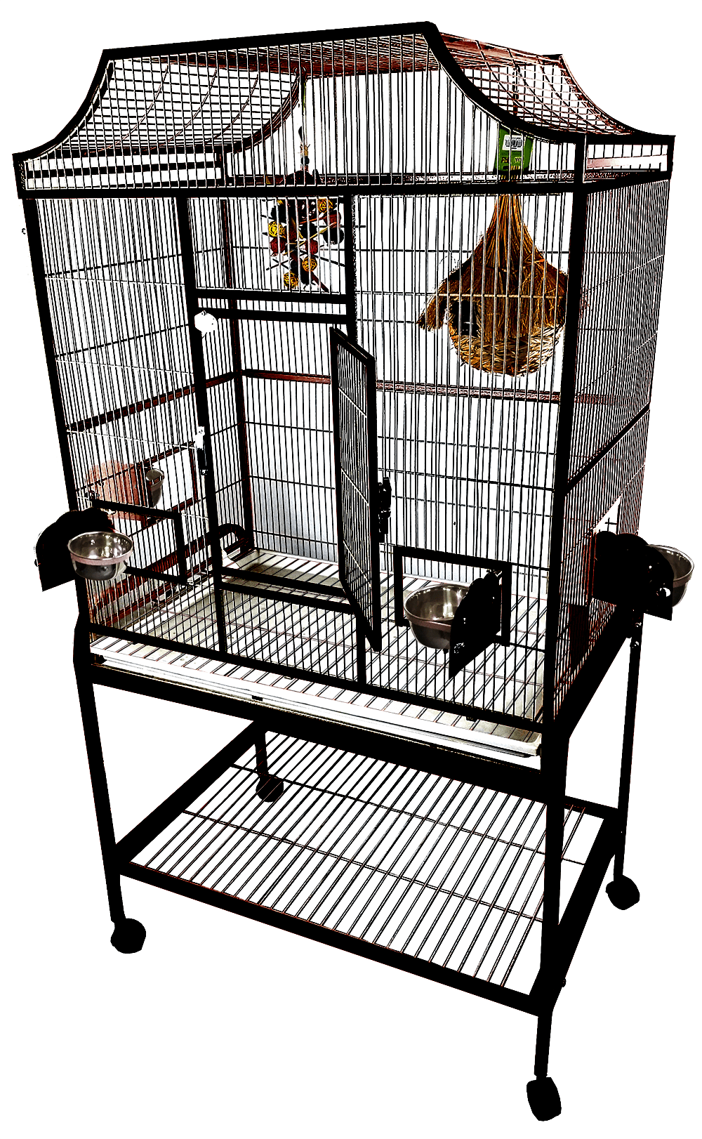 A & E Cage Co Elegant Flight Cage 32''x21''x61''