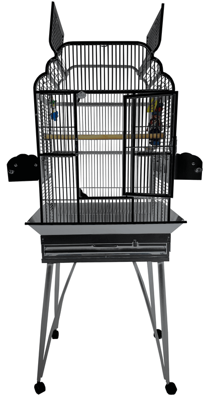 A & E Cage Company LLC Bird Cages & Stands Platinum Victorian Open Top 22"x17"x62"