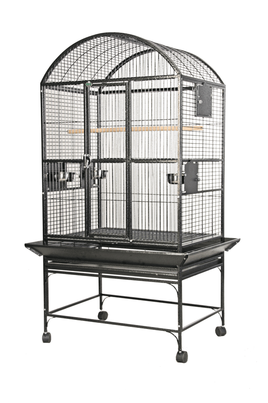 A & E Cages Co Bird Cages & Stands Black DomeTop Cage 24"x22"x61"