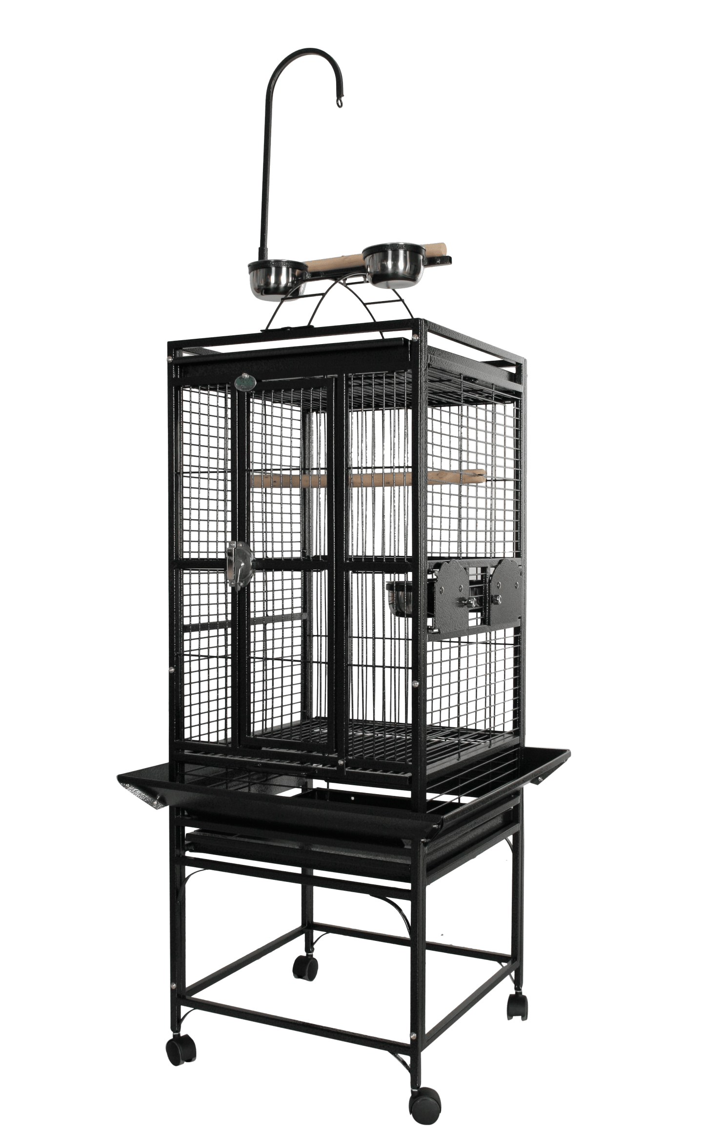 A & E Cages Co Bird Cages & Stands Black PlayTop Bird Cage 18"x18"x54"