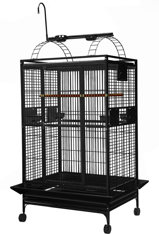 A & E Cages Co Bird Cages & Stands Black PlayTop Cage 36"x28"x66"