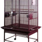 A & E Cages Co Bird Cages & Stands Burgundy DomeTop Cage 32"x23"x63"