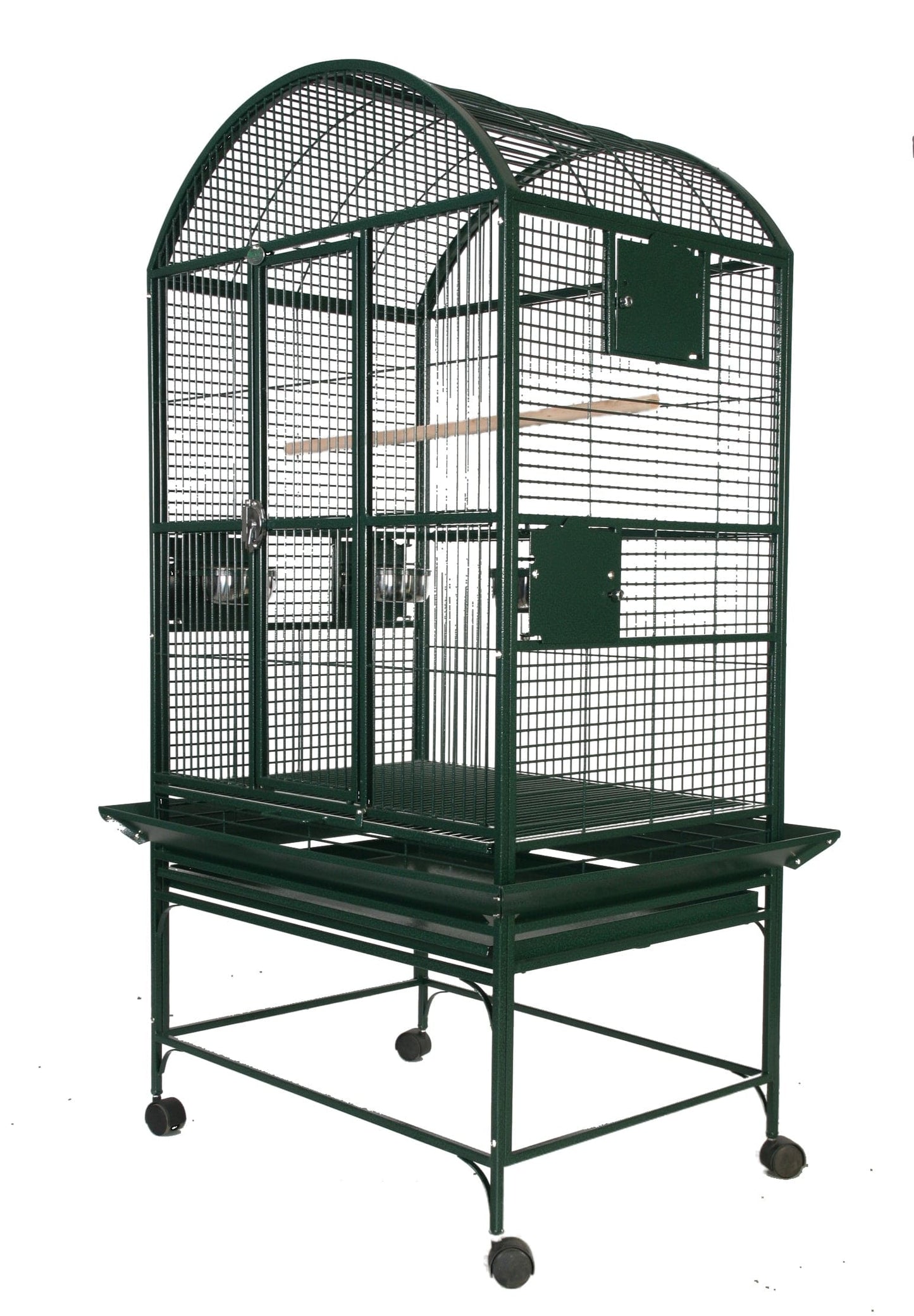 A & E Cages Co Bird Cages & Stands Green DomeTop Cage 32"x23"x63"