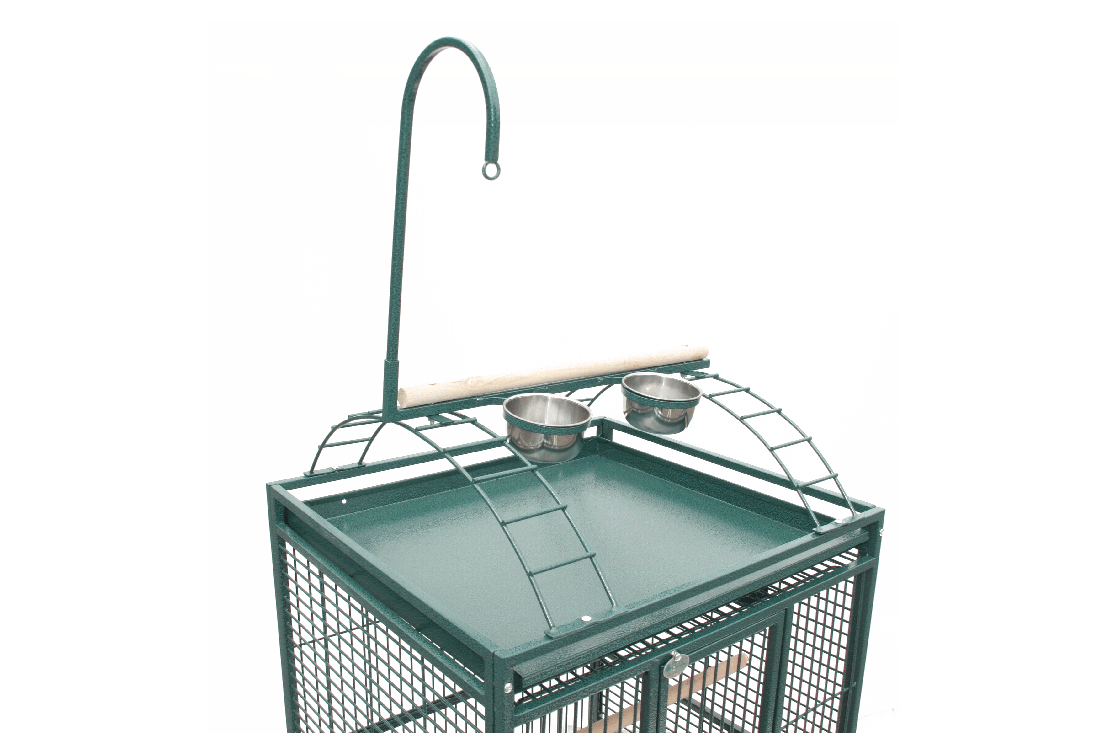 Image showcasing Playtop Bird Cage 24x22x62 | Parrot Cage with Playtop for Medium Birds ...