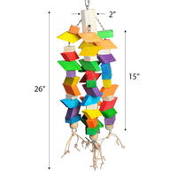 A & E Cages Co Bird Toys Extra Large Trapezoid