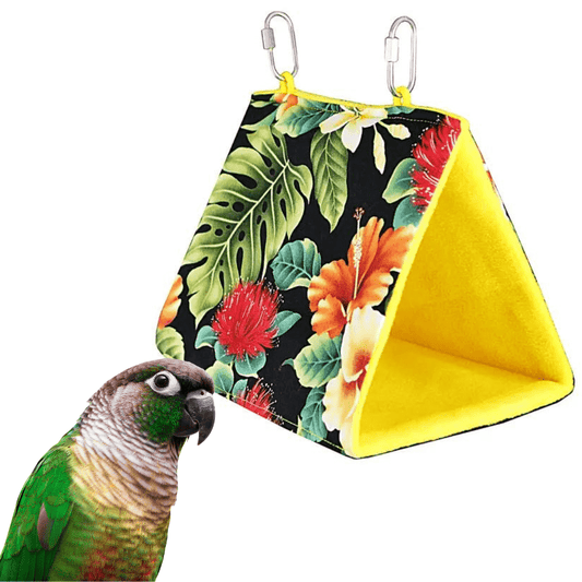 HAPPY BEAKS BIRD TOYS Bird Cage Accessories Soft Sided Tent