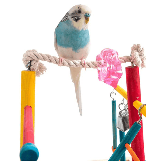 Penn-Plax Bird Life Bird Gyms & Playstands Wood Bird Playpen